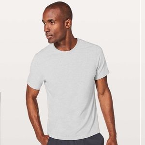 Lululemon XL 5 Year Basic Tee Heathered Core Ultra Light Grey 🌪️